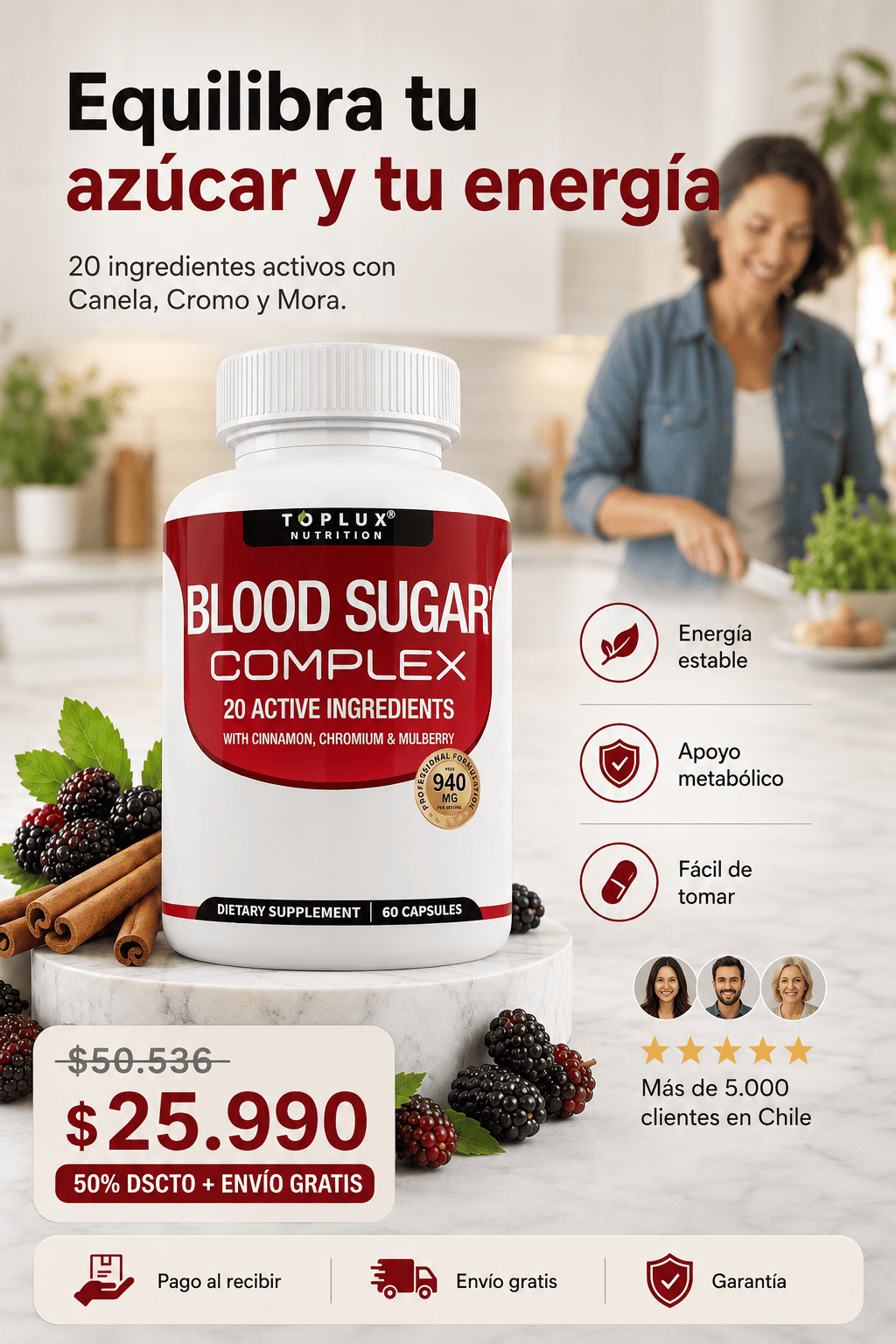 Blood Sugar Complex 60 cápsulas