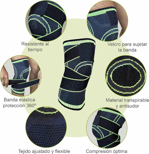 Rodillera de compresión para uso diario