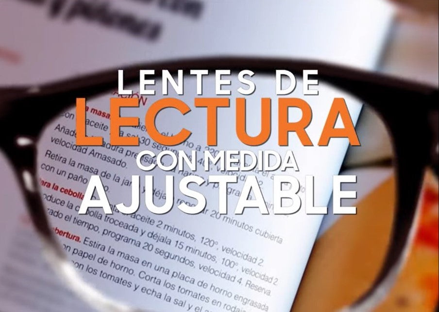 Lentes que se adaptan a ti, no al revés.