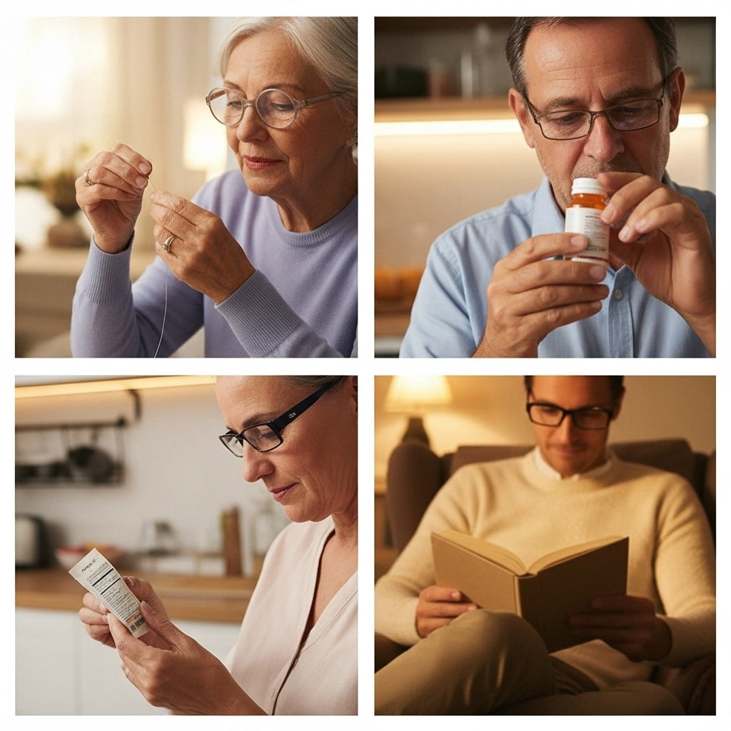 Lentes que se adaptan a ti, no al revés.
