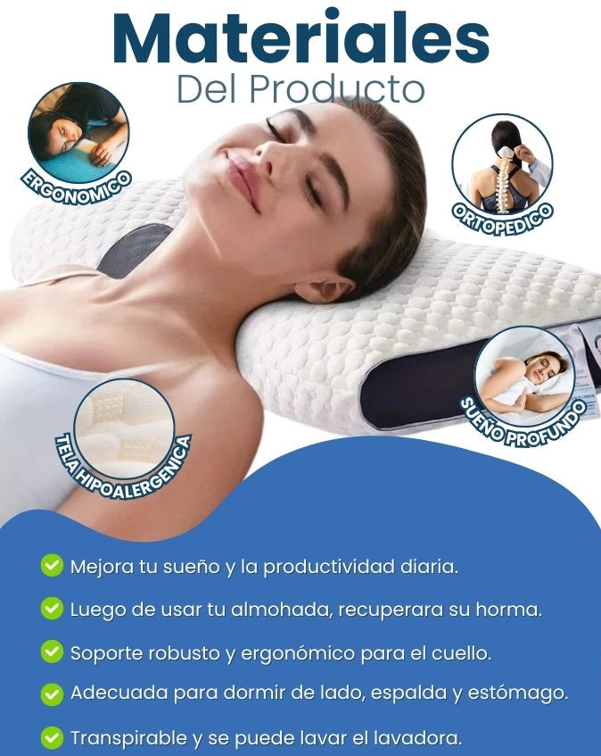 Almohadas ortopédicas viscoelásticas