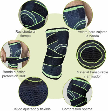 Rodillera de compresión para uso diario